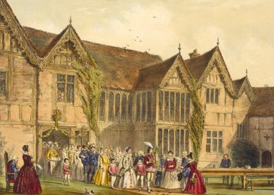 Boda campestre, Ockwells Manor en Berkshire, c.1600, de 